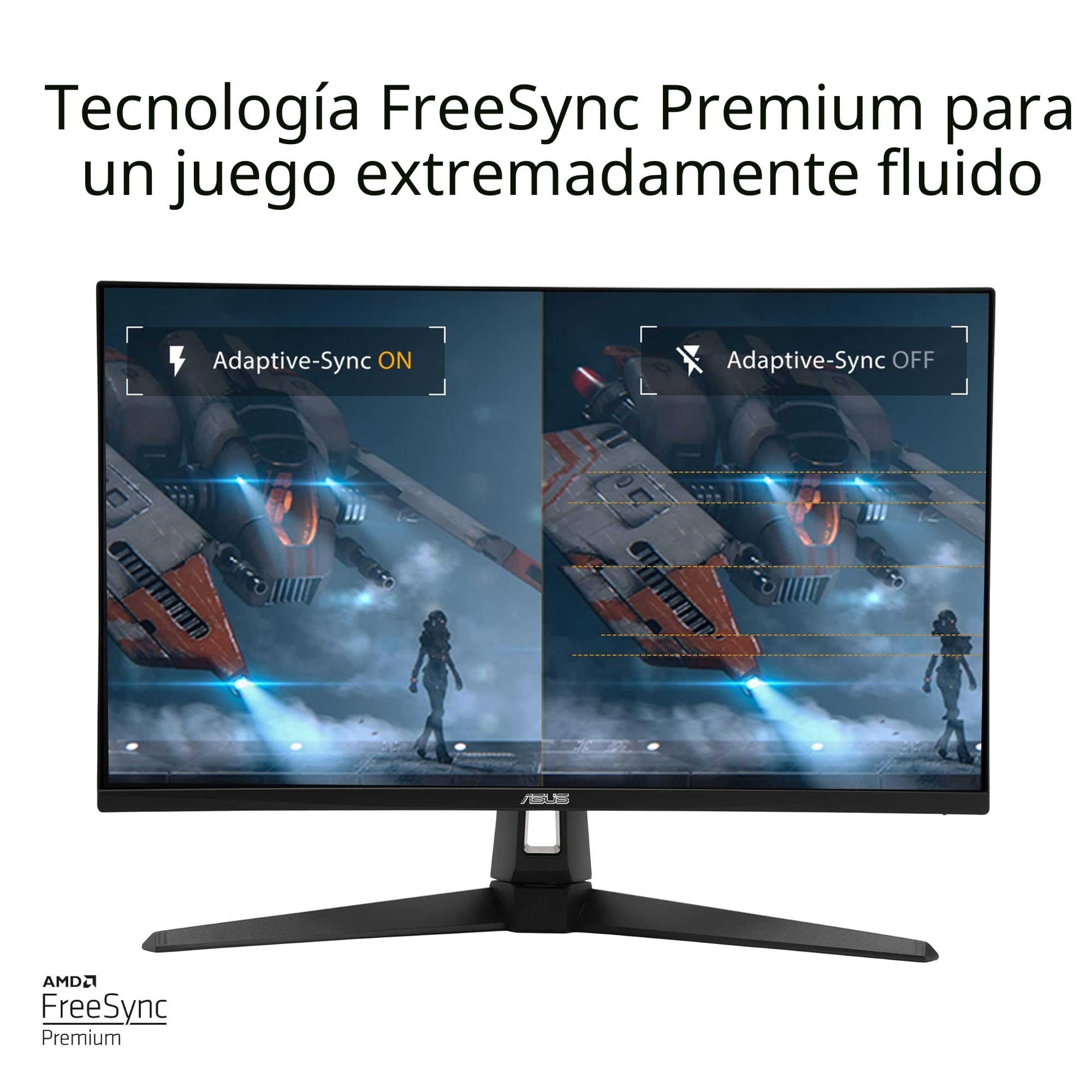 Amazon.com: ASUS TUF Gaming Monitor 1440P de 27 pulgadas